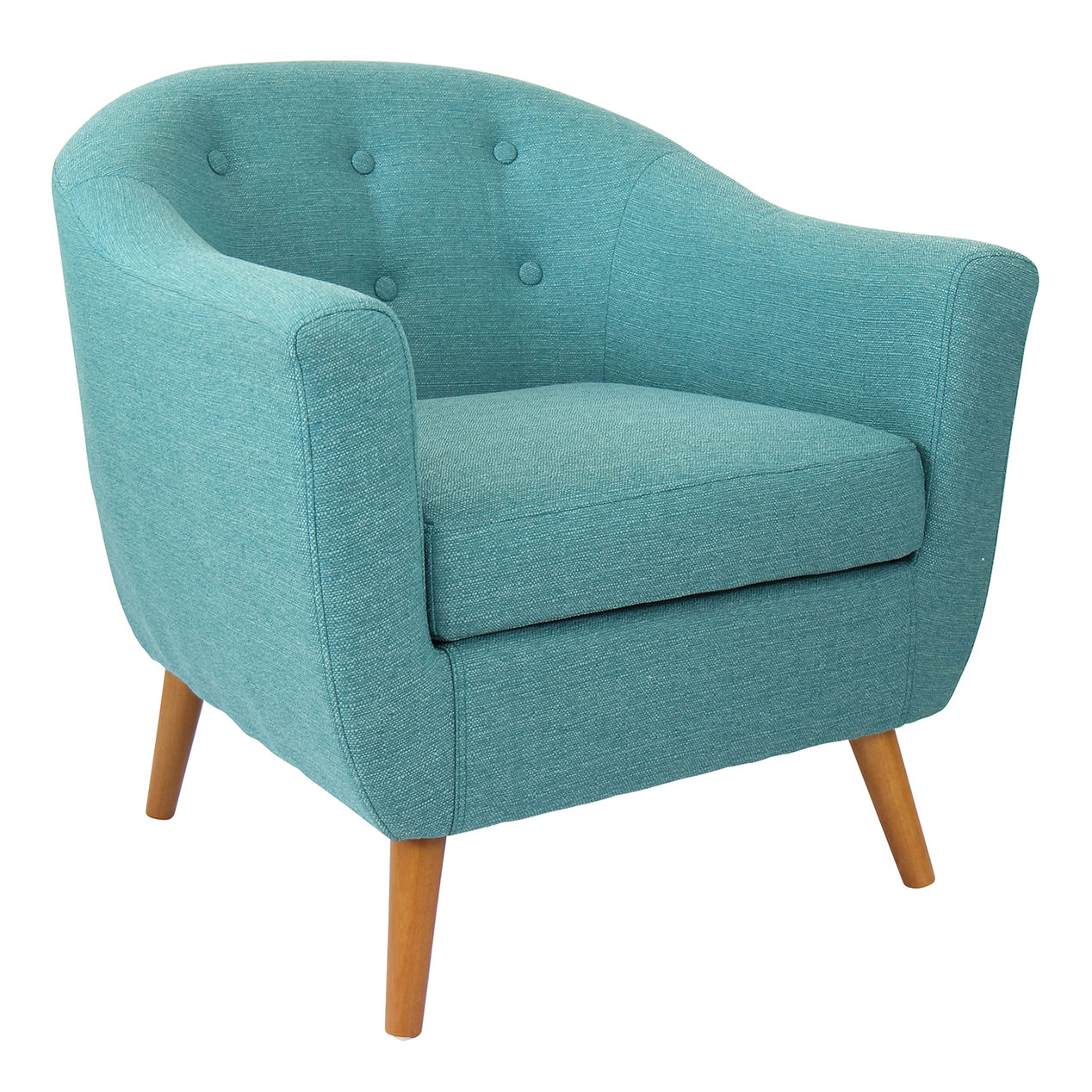 Maximize Comfort in Teal Chair, Light Teal Chair