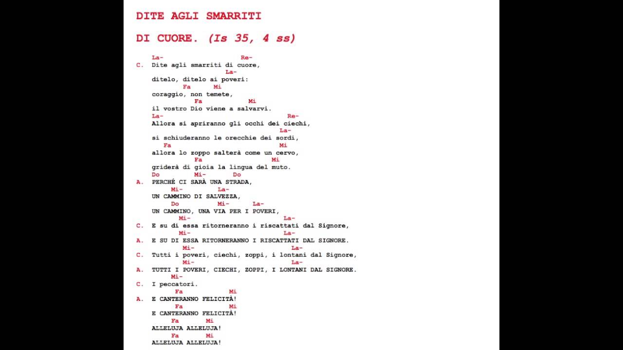 SCARICARE CANTI NEOCATECUMENALI