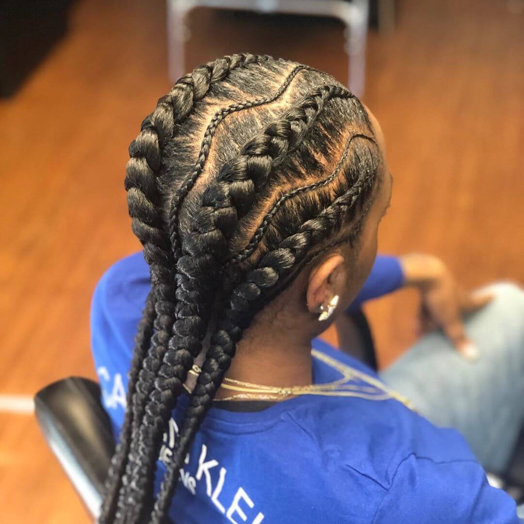 21+ Latest African Cornrow Braids That Will be perfect Cornrows styles are a traditional way of braiding hair and it is also may be one of the m 21+ Latest African Cornrow Braids That Will be perfect
