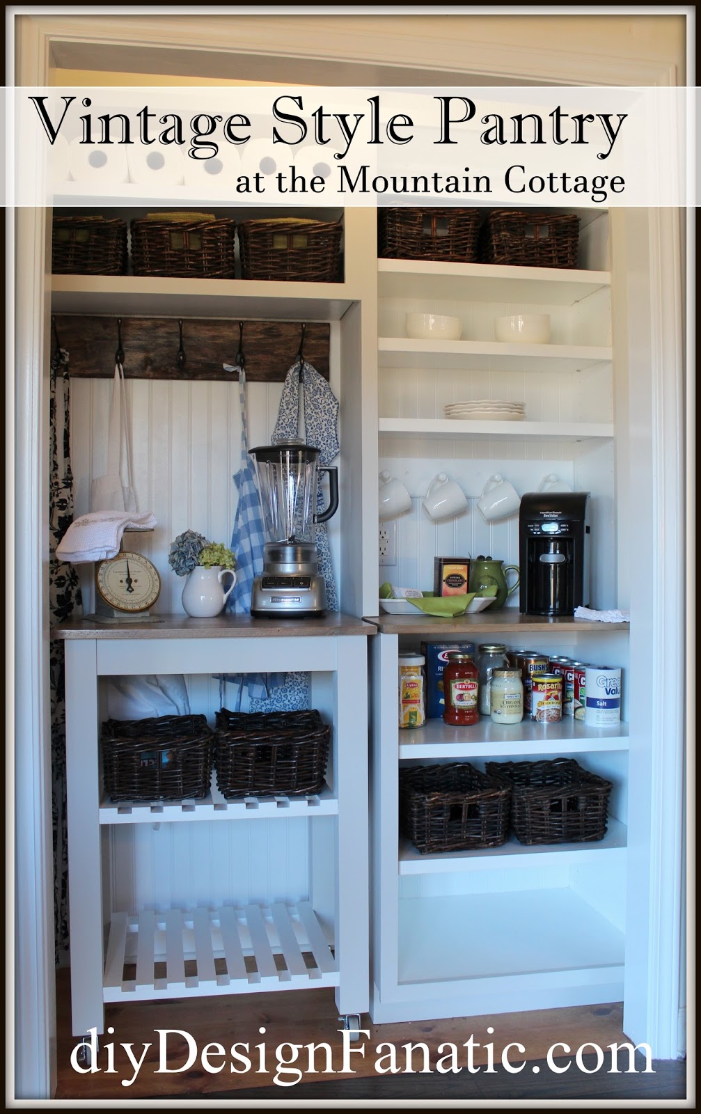 Vintage Style Pantry