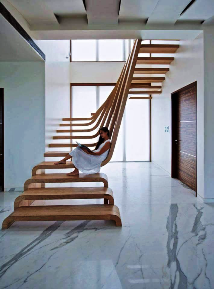 20 Creative Wooden Stairs Designs, That Will Amaze You Decor Units