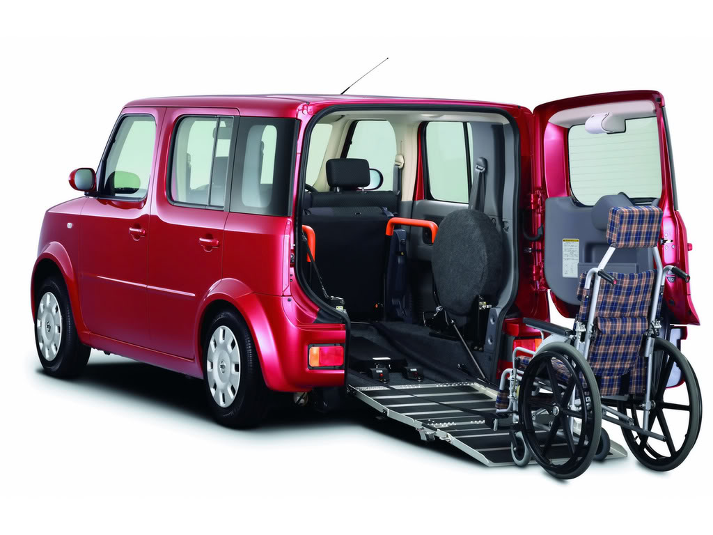 Samochody Dla Niepełnosprawnych Nissan Cube dostosowany