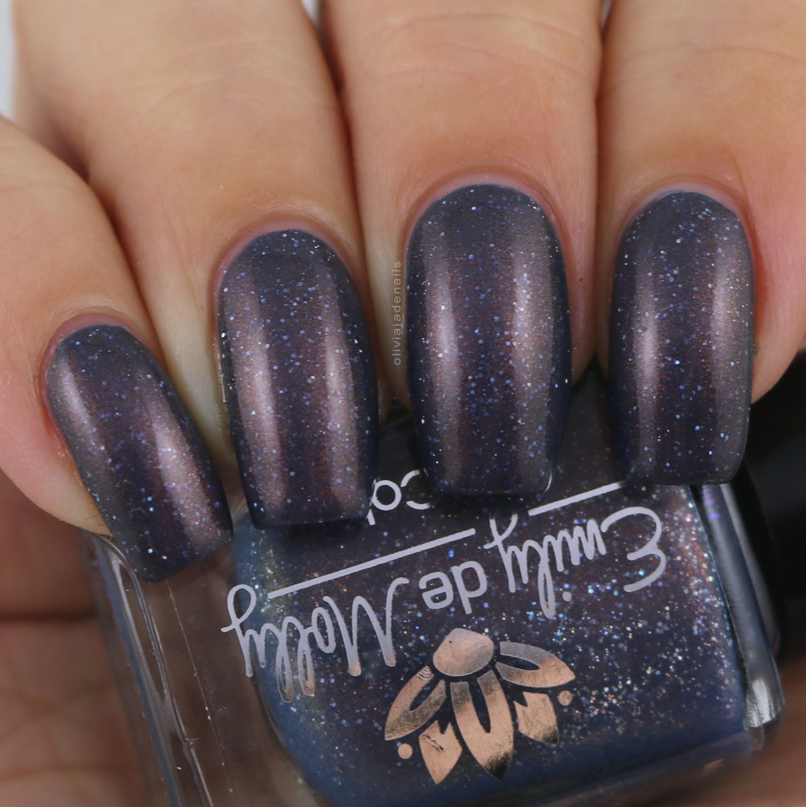 Emily de Molly Distance To The Sun swatched by Olivia Jade Nails