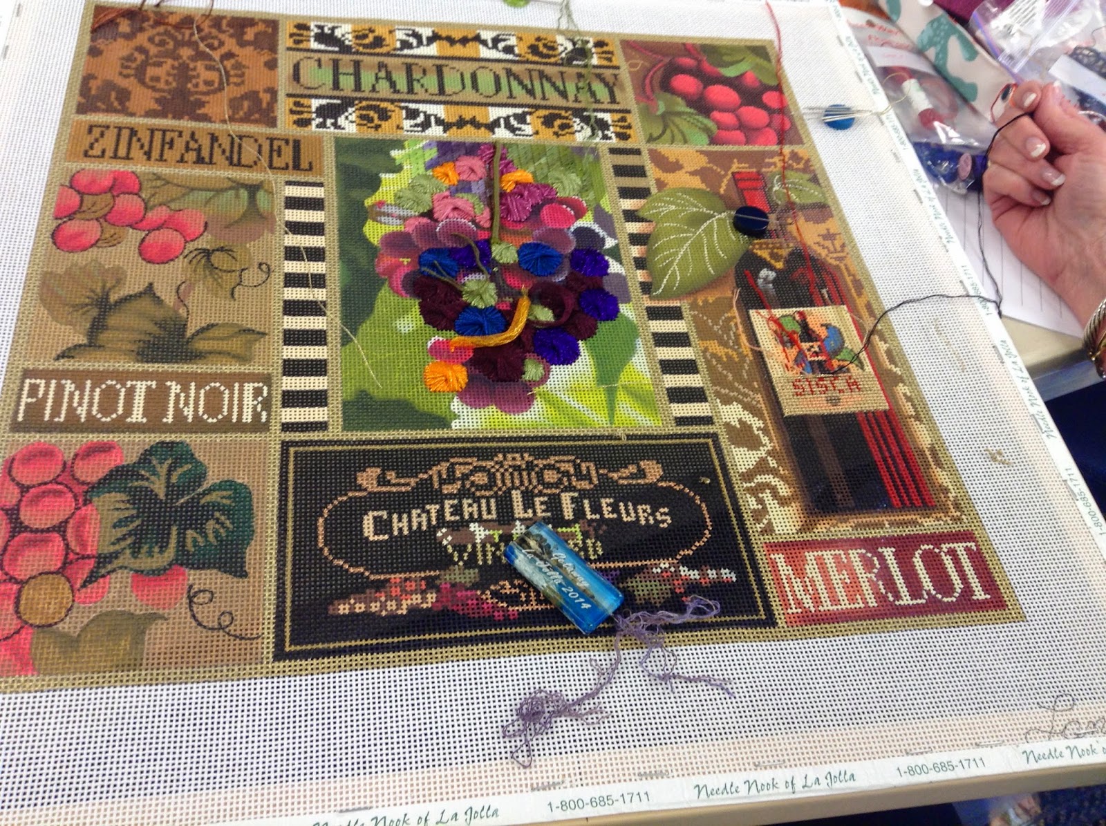 Stitch & Play with Needlepoint Tool Time