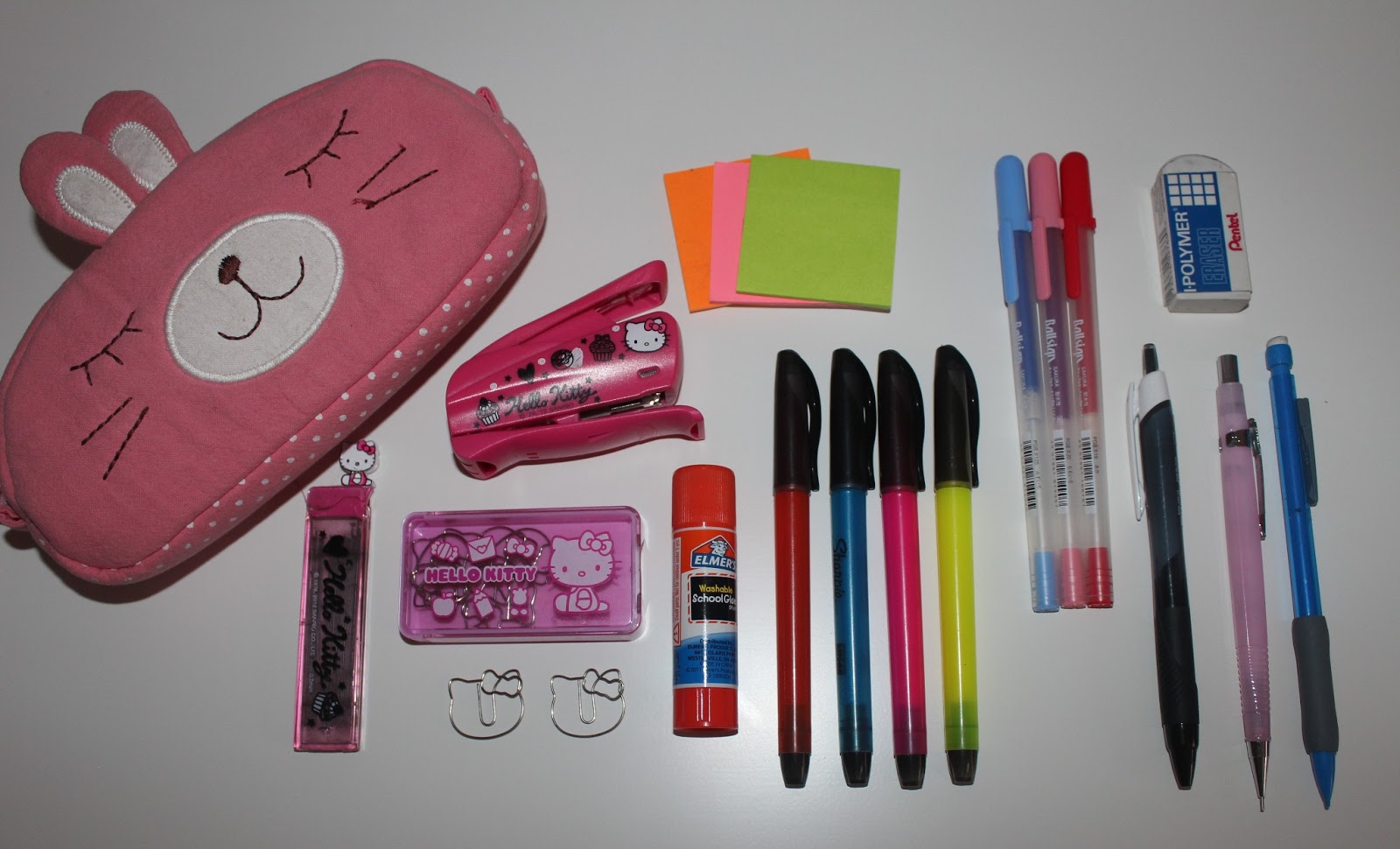 jaimeeph What I kept in my pencil case last year