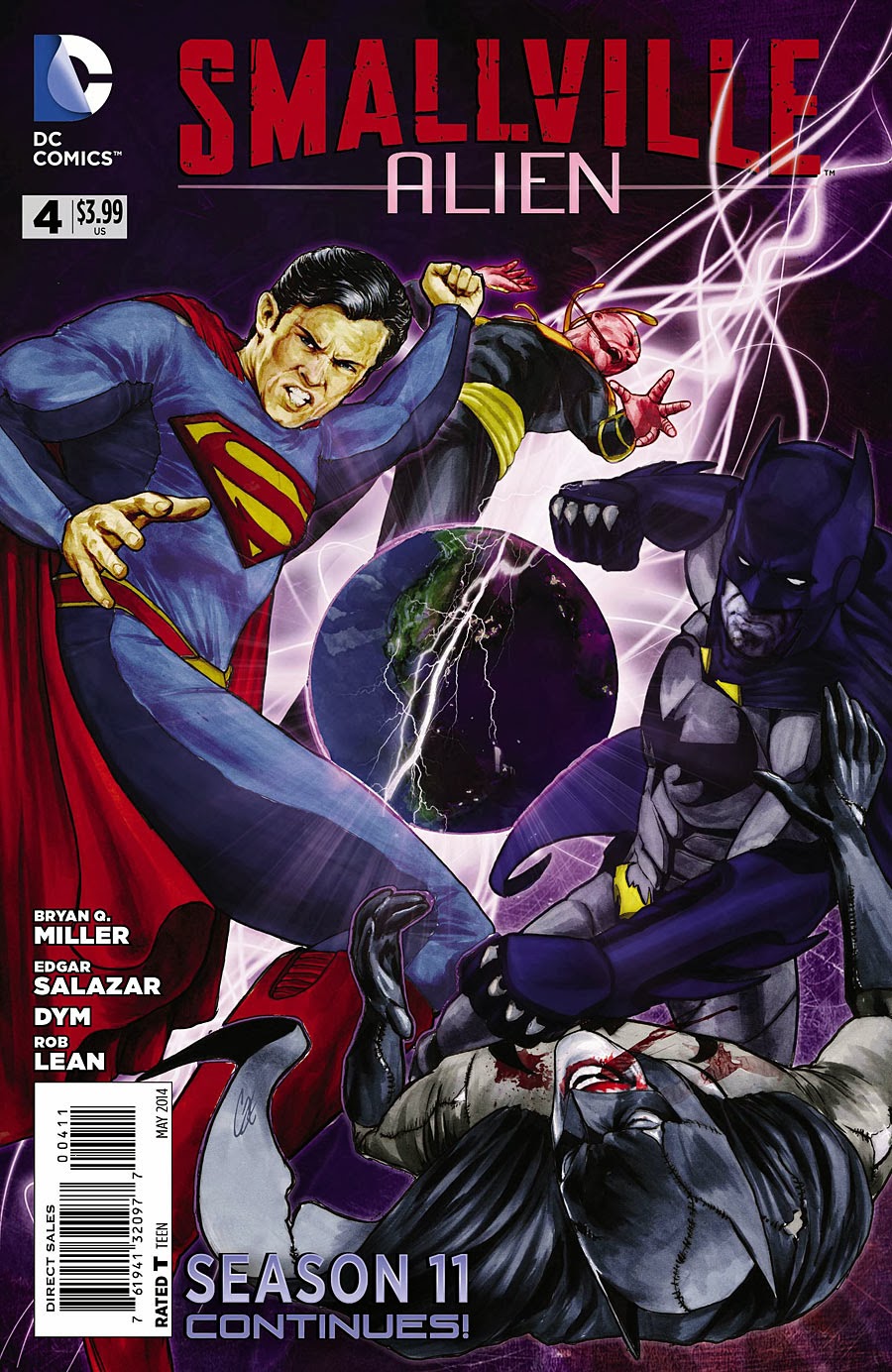 Supergirl Comic Box Commentary: Review: Smallville:Alien #4