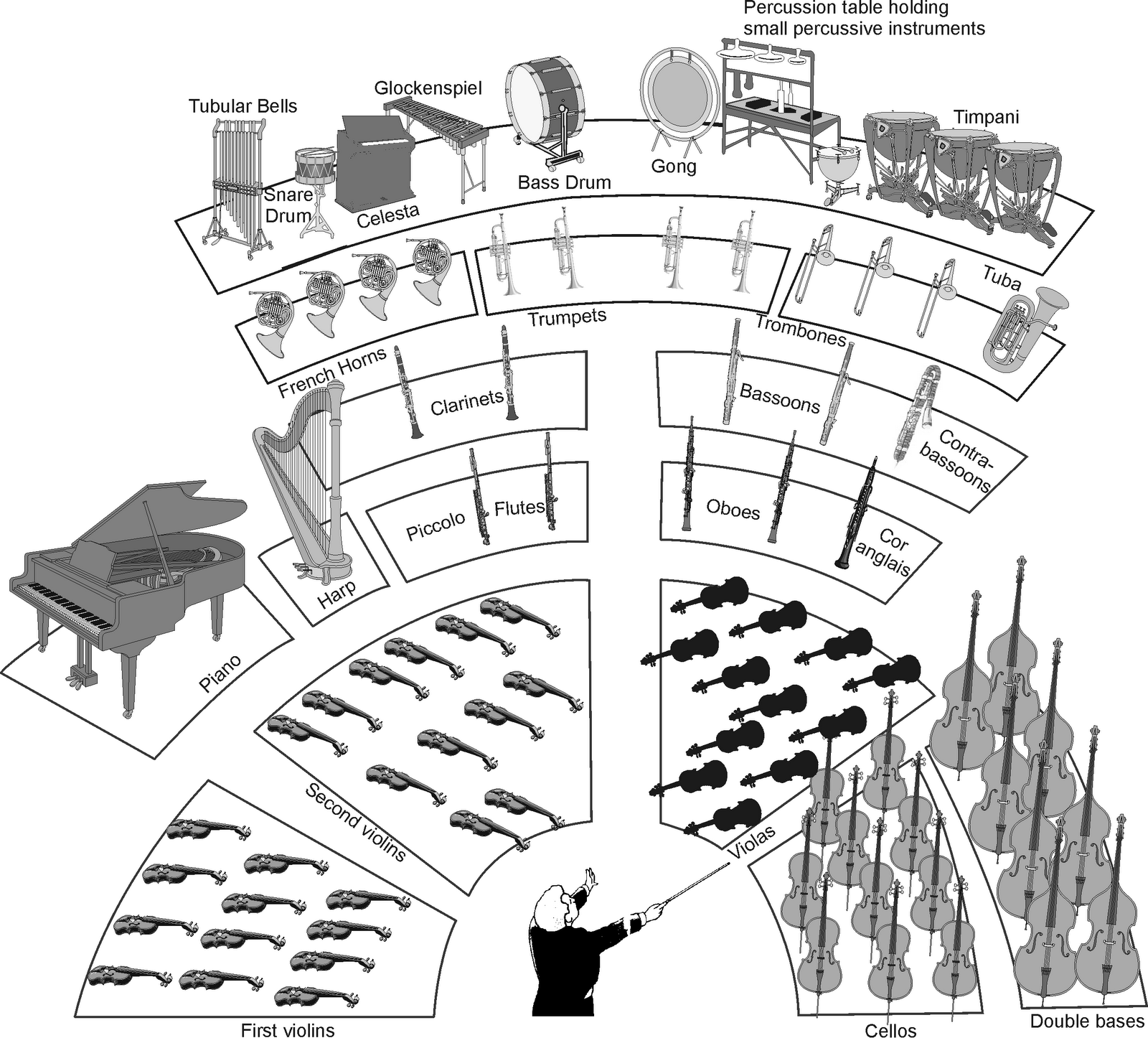 Diagram Of Orchestra