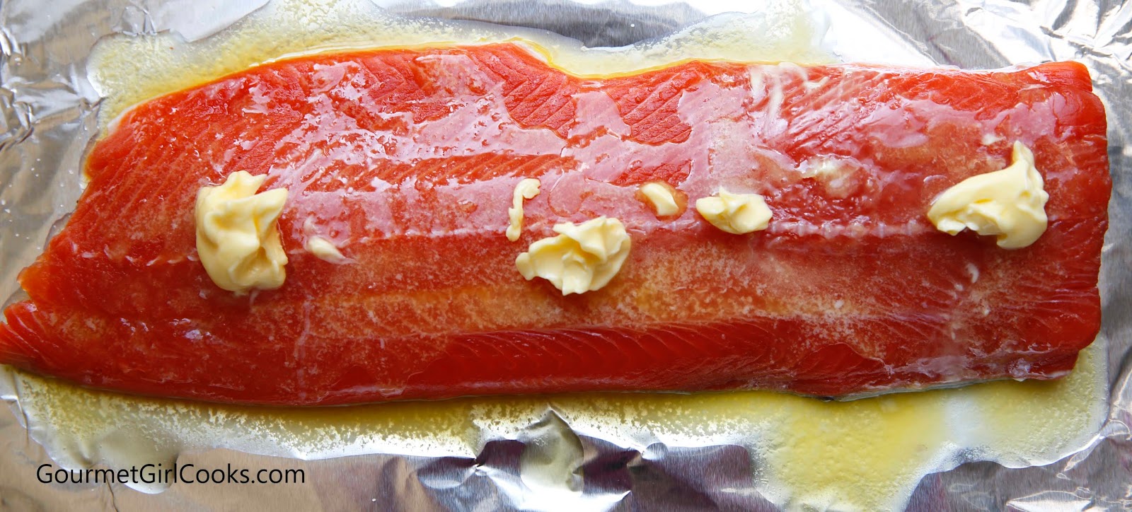Gourmet Girl Cooks Oven Roasted CitrusButter Wild Copper River Salmon
