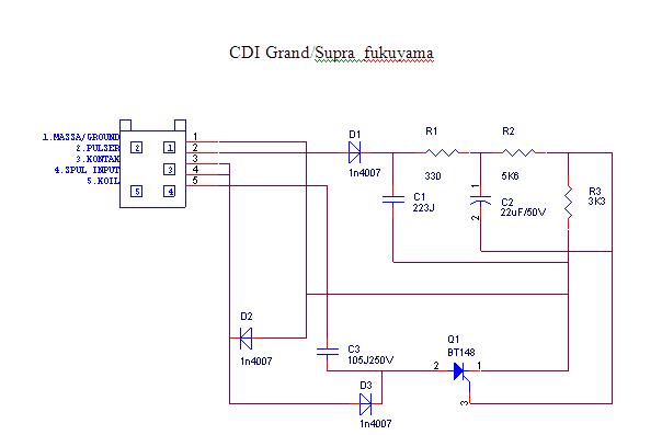 Warung Kuda Besi: Kumpulan skema cdi mobil alarm wiring diagram 
