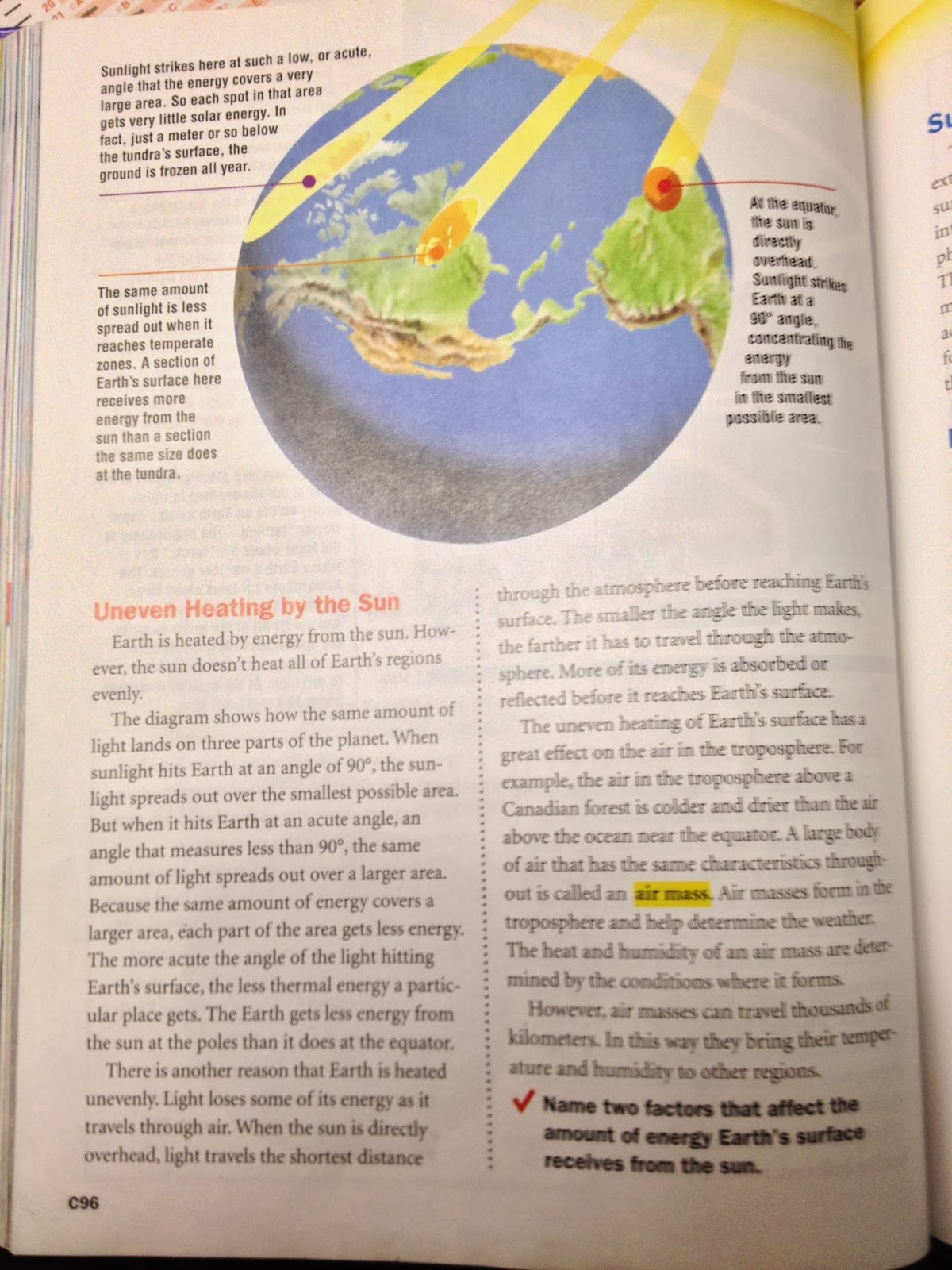 Mr. Mohammed 6th Grade Science: Lesson 1 Textbook Pages