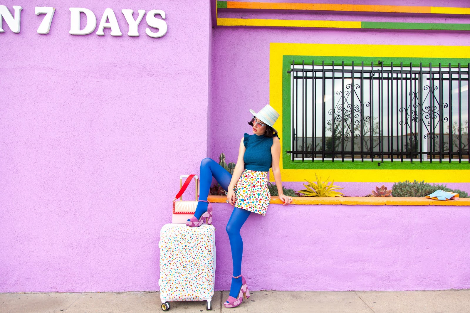 Oh Joy x Calpak A Fashion Nerd, A Colorful Fashion Blogger in Los Angeles