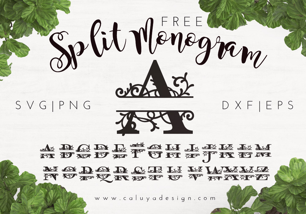 Download Fields Of Heather: Free Split Monograms - How To Make Them & Where To Find Them