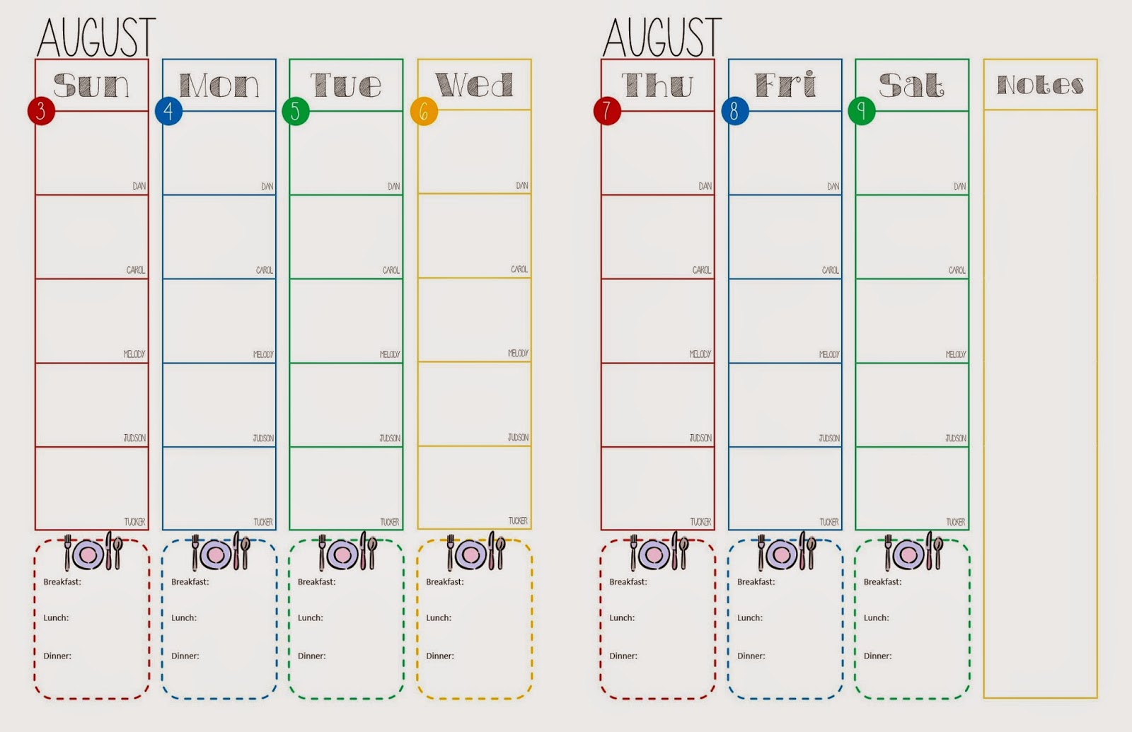 For What It's Worth...: Free Academic School Year Printables