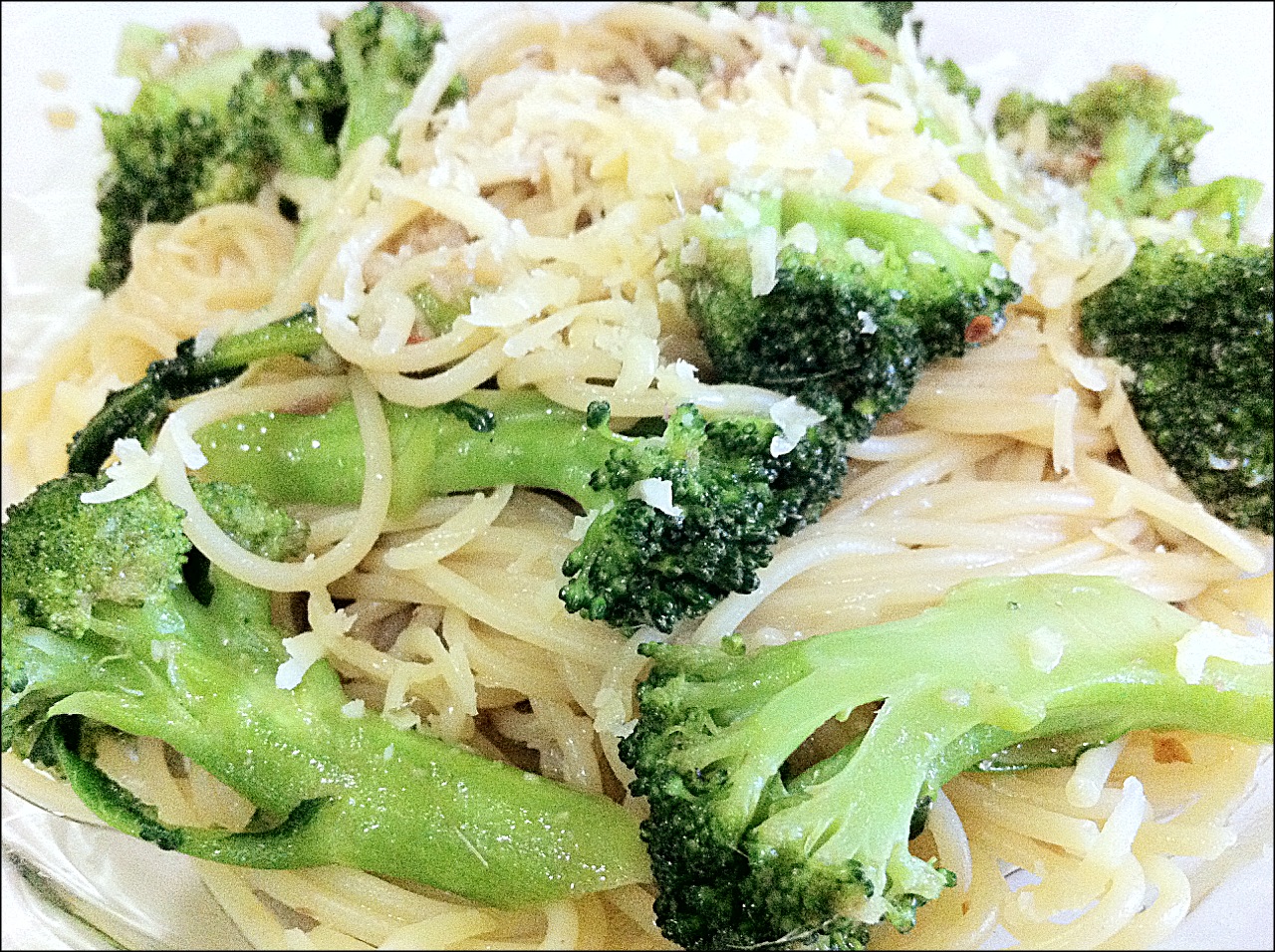 Little Cookery Book Broccoli Spaghetti with Anchovies
