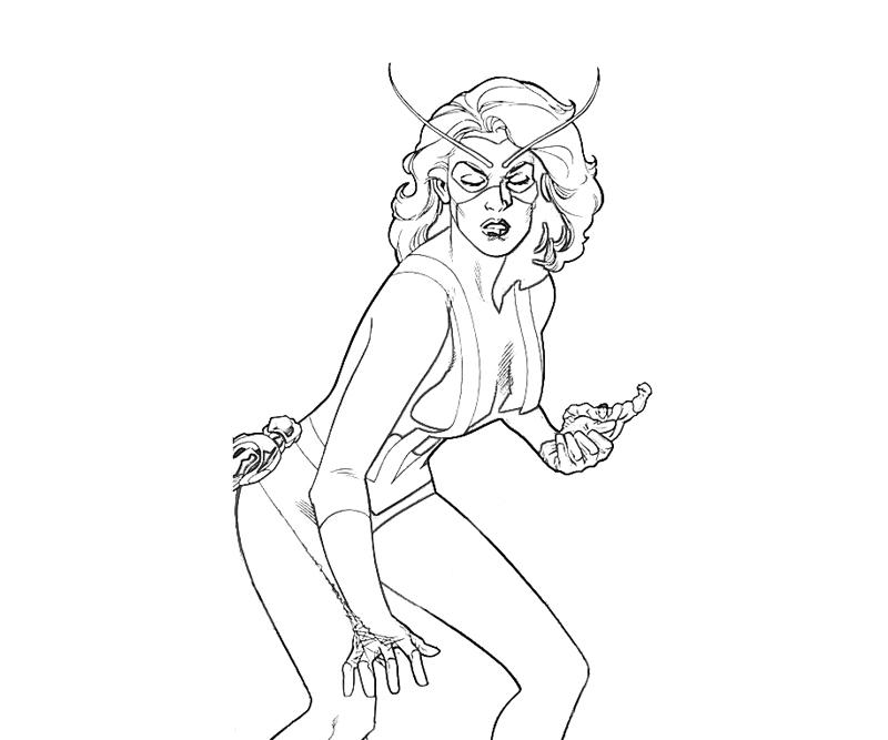 X-Men Wasp Character | Yumiko Fujiwara