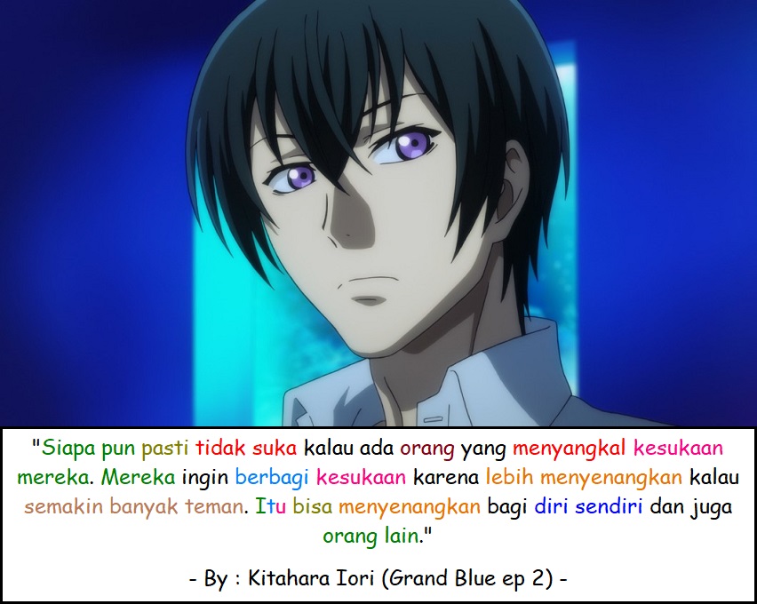 Download Quotes Animez Grand Blue Desktop Wallpaper Free Wallpaper Quotes Animez Grand Blue For Android Free