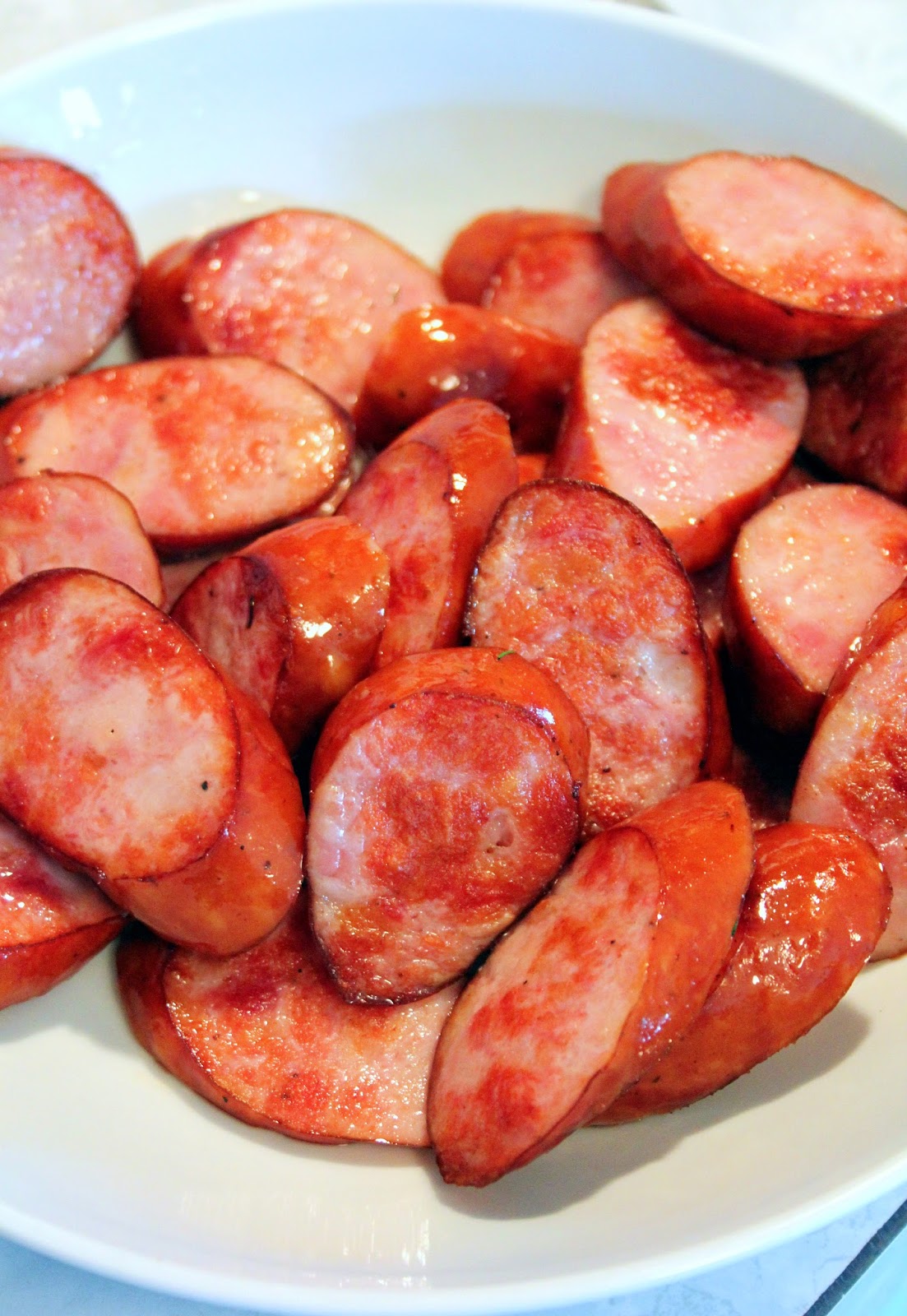 Jo and Sue Kielbasa, Zucchini, and Cauliflower Rice Skillet