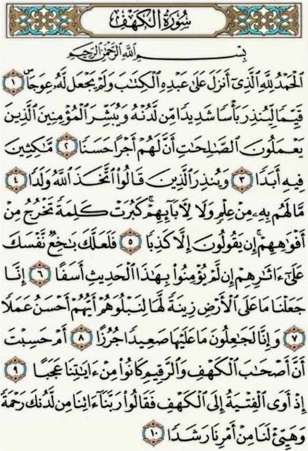 Fadhilat Hafal 10 Ayat Pertama Surah Al-Kahfi, Cara Habiskan Surah Al-Kahfi Dalam Masa 1 Hari, Manfaat hafal 10 ayat pertama alkahfi, manfaat hafal 10 ayat terakhir alkahfi