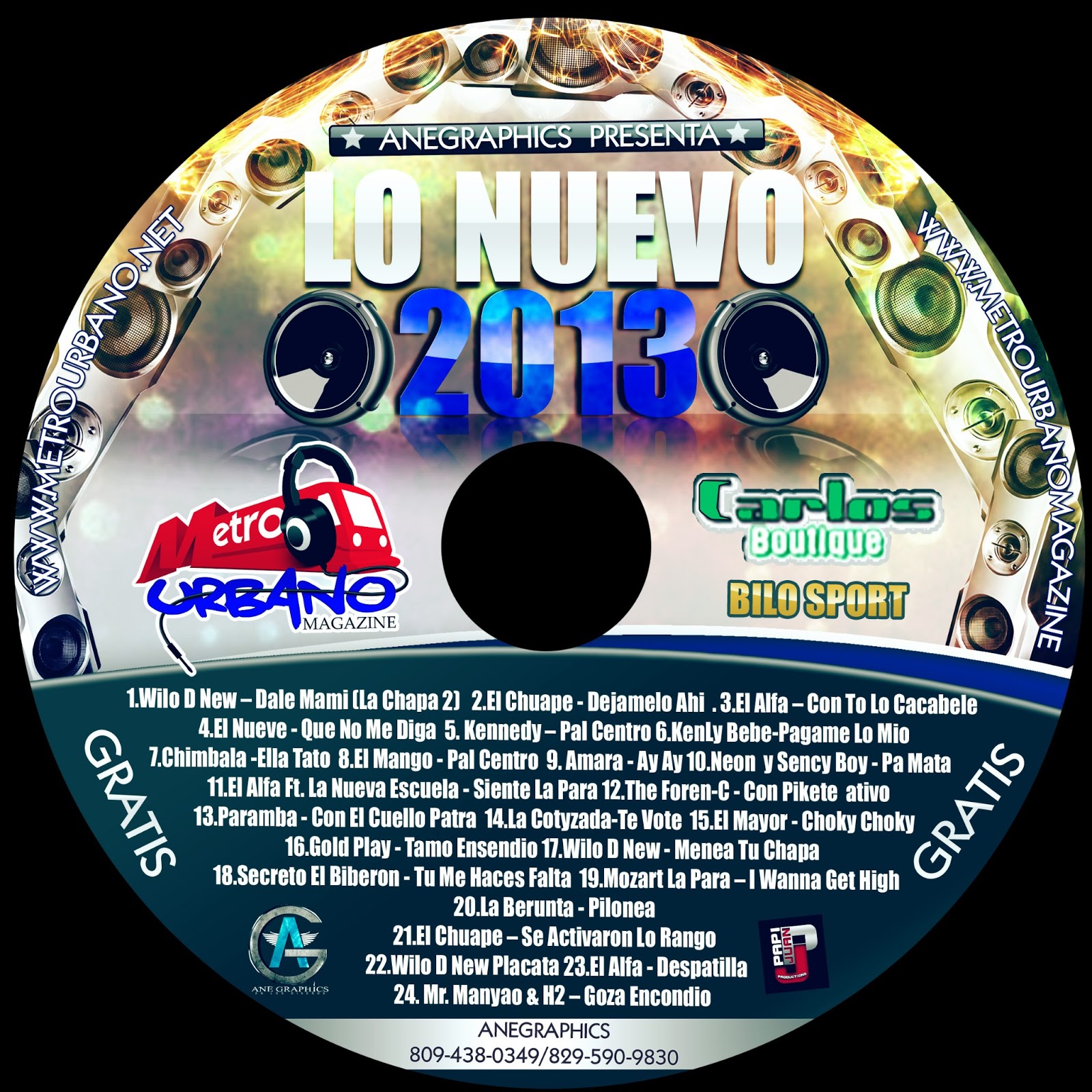 Anegraphics Presenta: Cd Completo Lo Nuevo 2013 (Descargar/Bajar)