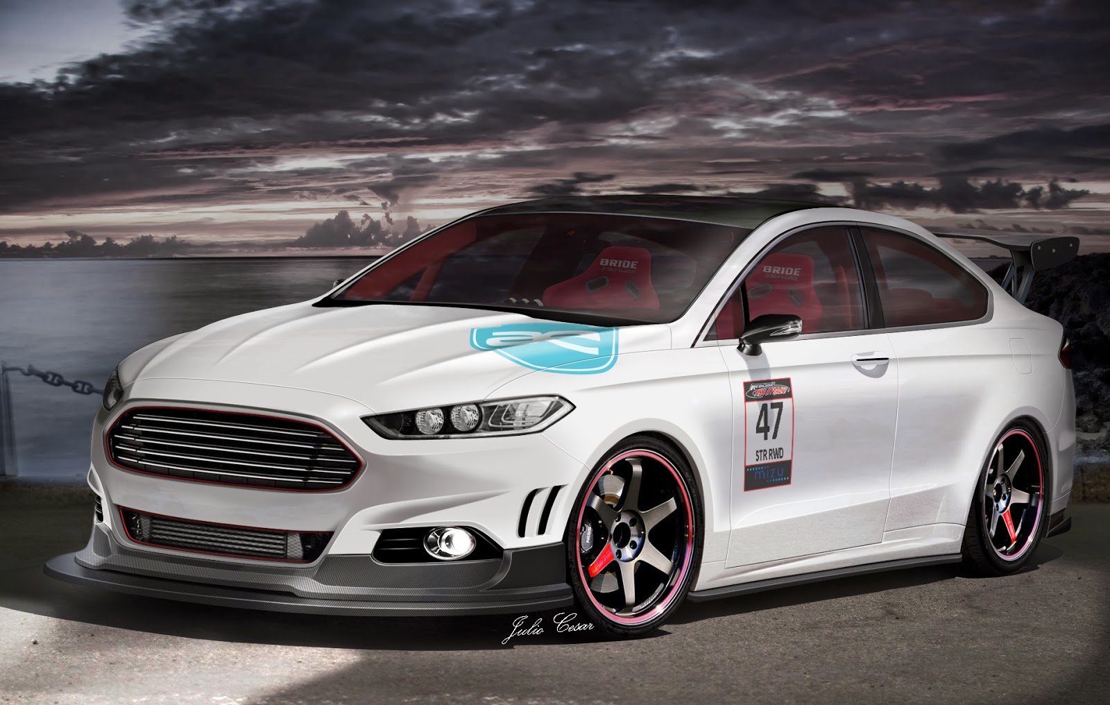 ford fusion paul walker tribute