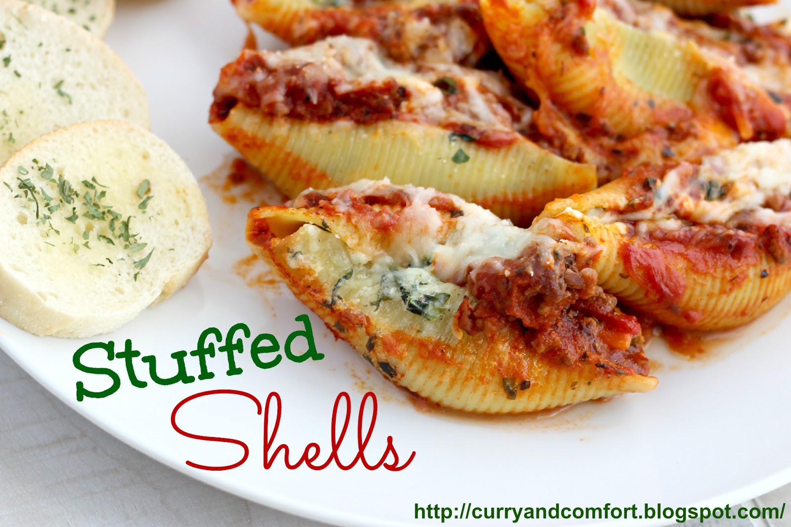 Kitchen Simmer Stuffed Pasta Shells With Meat Ragu