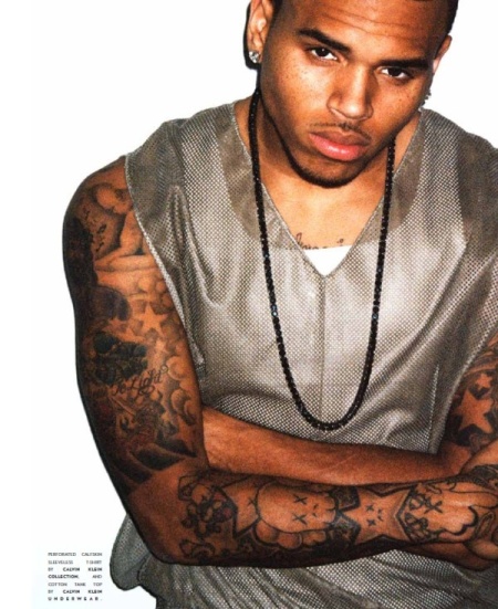 Celebrity World: Chris Brown Tattoos 2012