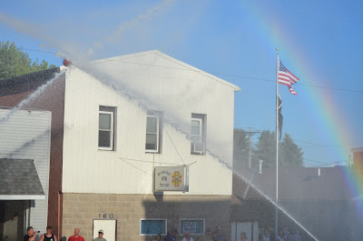 Firefighter's Water-hose Competition Photo by Trisha Field