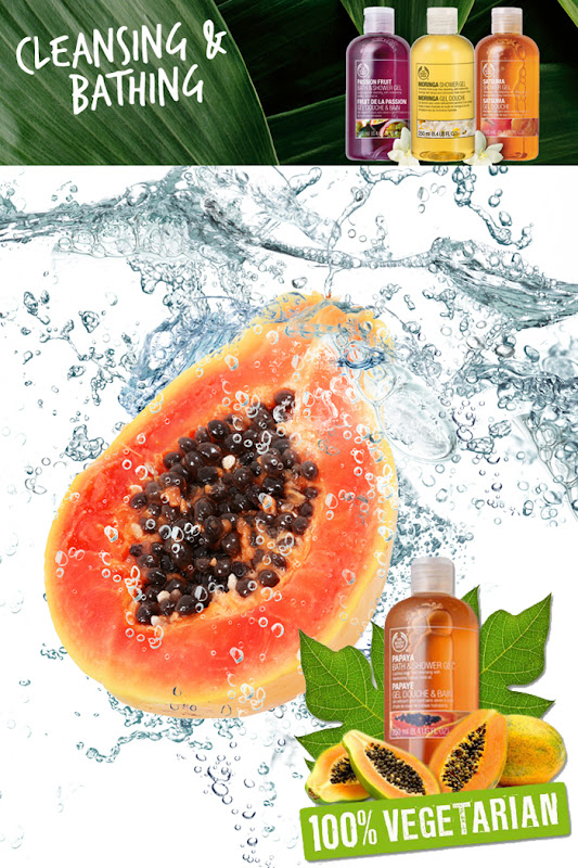 Plus Size Kitten The Body Shop Limited Edition Papaya Shower Gel!