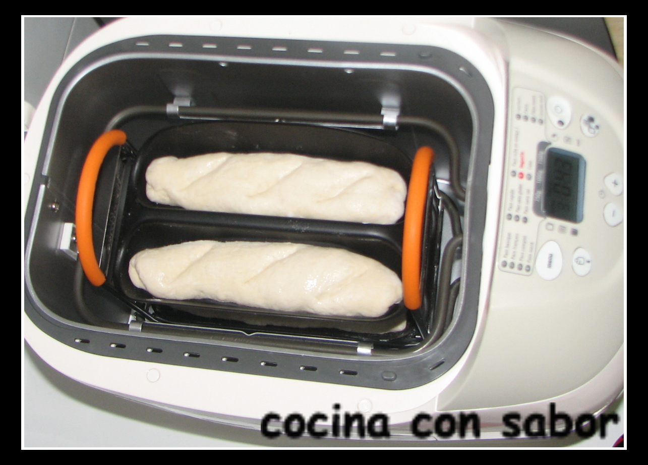 Baguettes en panificadora