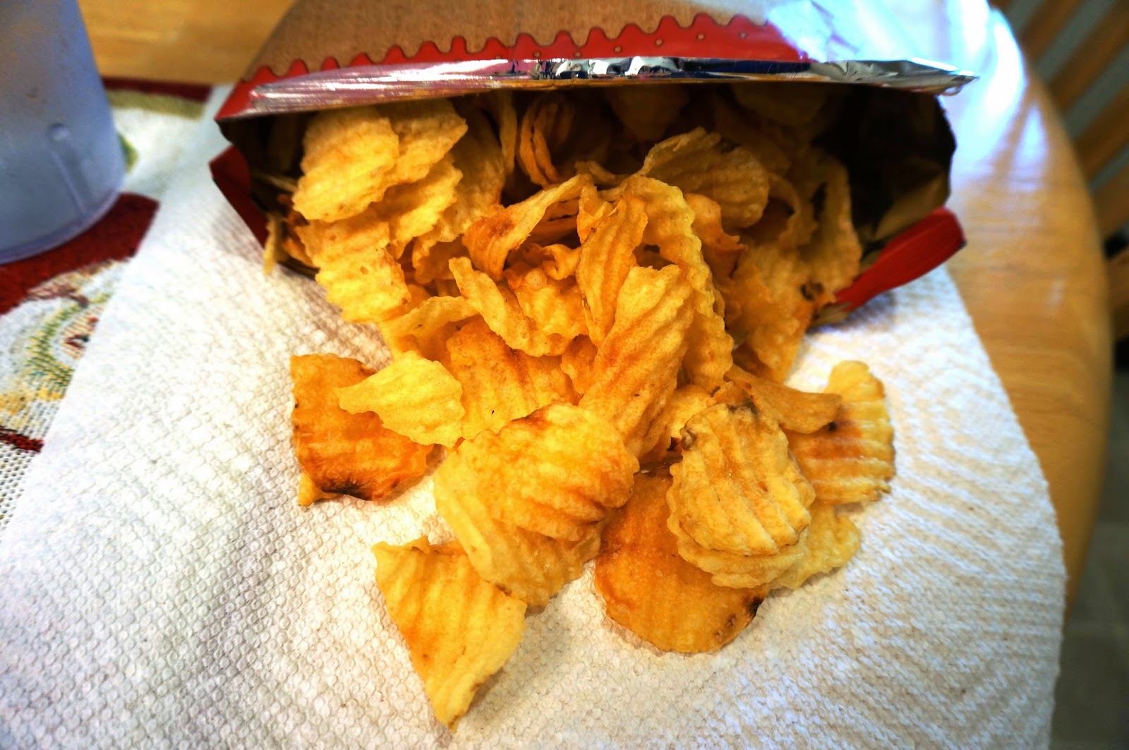 Exploring Trader Joe's Trader Joe's Ridge Cut Potato Chips With Sea Salt