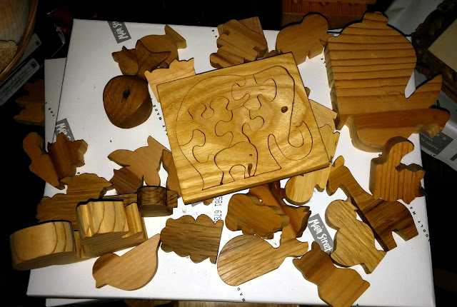 Wooden Toy Animals and Puzzles Made While Learning To Use My First Scrollsaw
