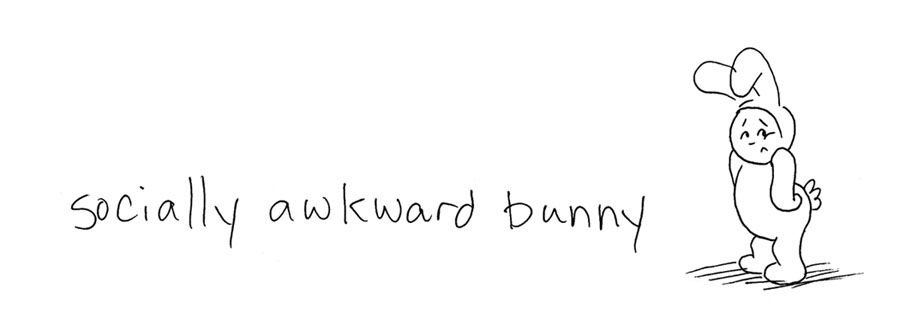 Socially Awkward Bunny