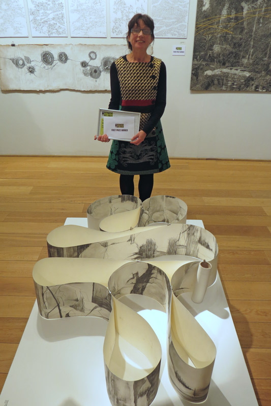 MAKING A MARK Chrys Allen wins inaugural Derwent Art Prize for pencil art