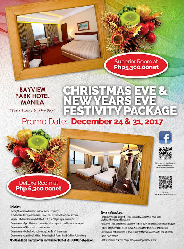 Where to Celebrate Christmas in Hotels in Metro Manila