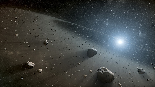 Asteroid Belt around star Vega