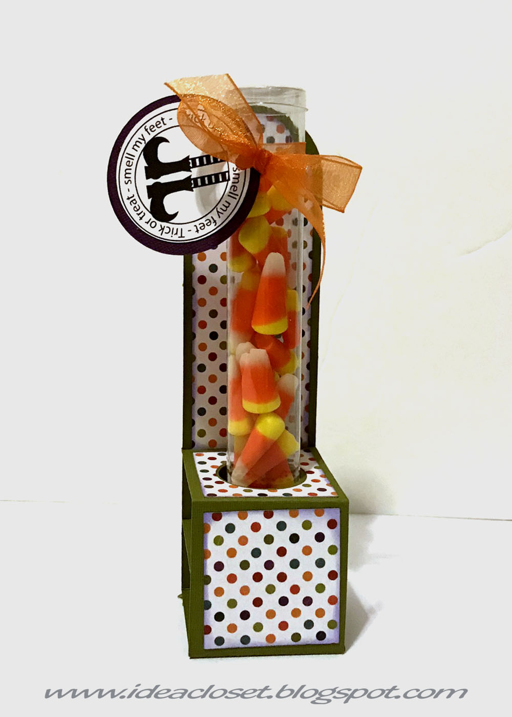 Test Tube Holders for Halloween Treats Idea Closet