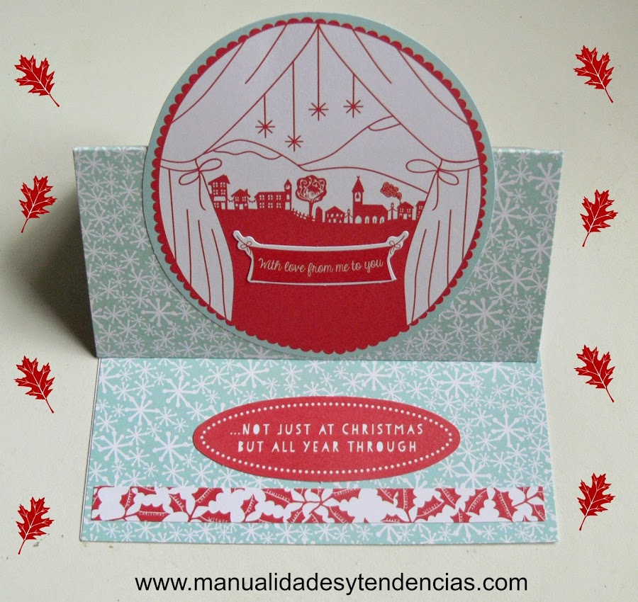 Tarjeta navideña 3D / 3 D Christmas card