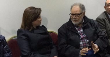 نجوم الفن في عزاء والدة الفنان ادوارد