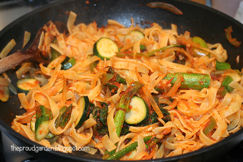 The Proud Garden Now here's a part of a zucchini plant worth tasting