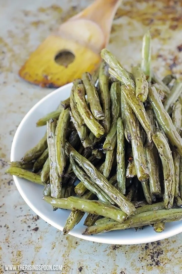 Thanksgiving Side Dish Recipe: Balsamic Oven-Roasted Green Beans