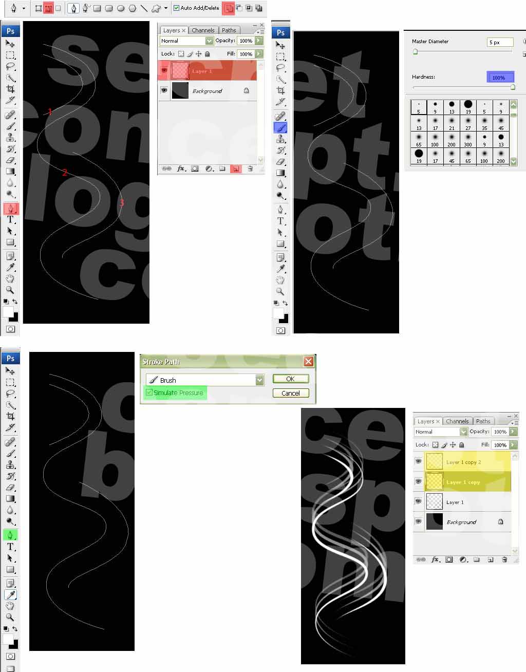 SECRET TUTORIAL ABOUT MUSIC ART AND DESIGN Lighting effect TUTORIAL