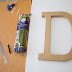 DIY Moss Letter
