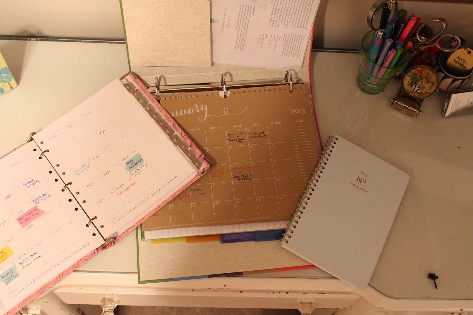 Eco Modern Concierge: Planners/Calendars: Organizing your schedule