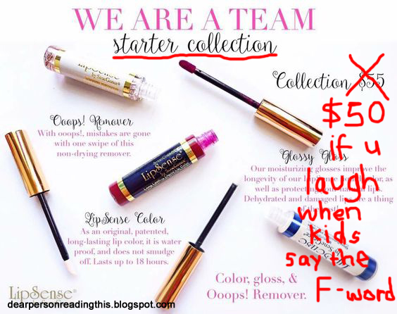 dear person reading this the truth about lipsense