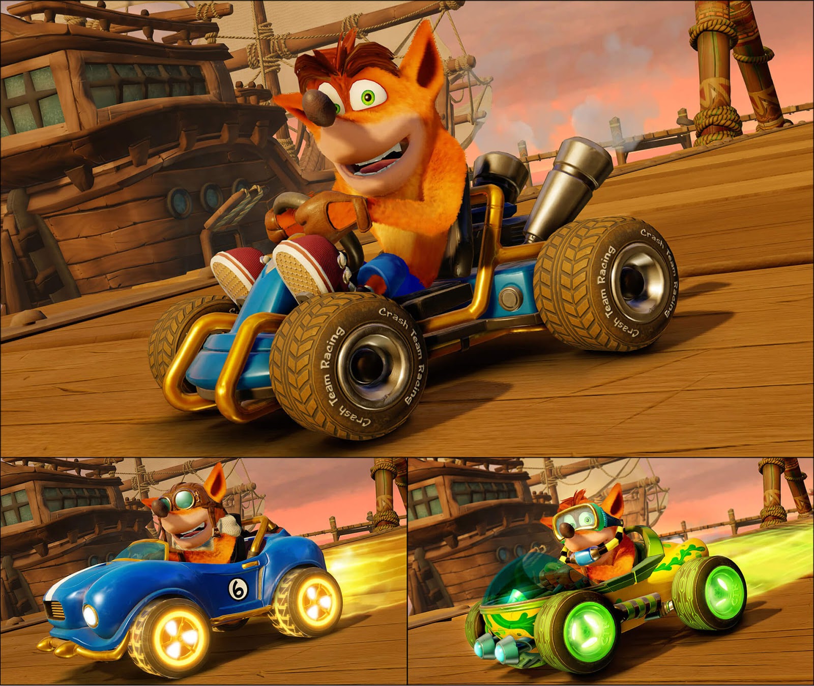Crash Team Racing Remastered Customization Revealed