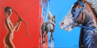 cuadros-de-caballos-composiciones-artisticas pinturas-oleo-composiciones-caballos