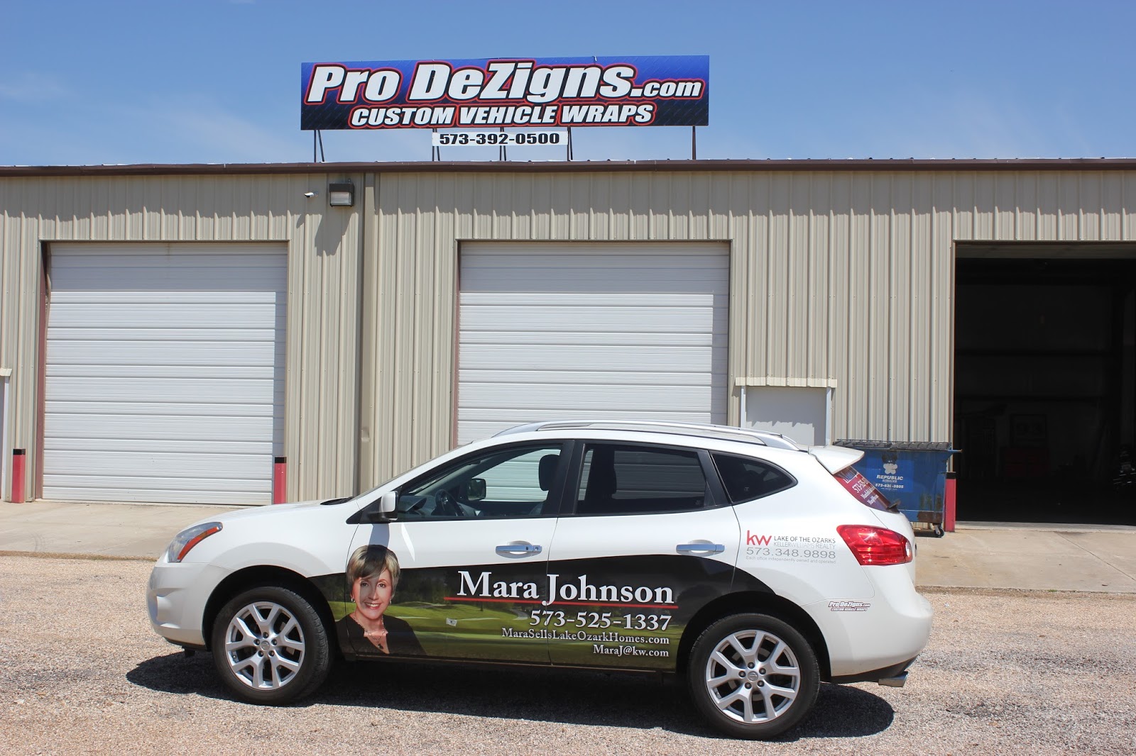 Pro DeZigns LLC Propel Your Real Estate Business with Vehicle Wrap
