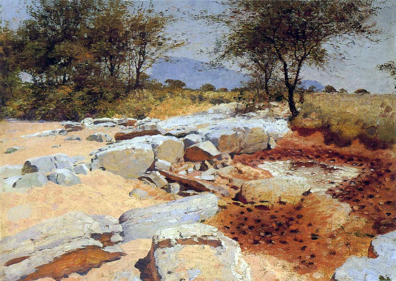 Pochade Box Paintings On Location with William R. Leigh