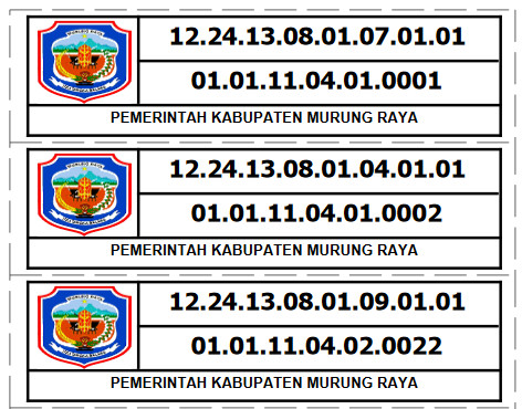 Kode Dan Label Barang Inventaris Sekolah Untuk Penomoran File Sekolah