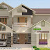 Sloping roof villa in 3200 sq-ft